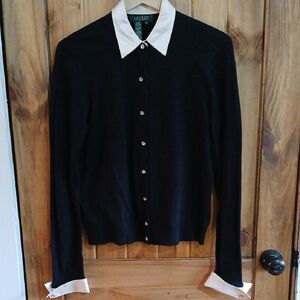 Ralph Lauren Silk/Cashmere Sweater - L-Petite